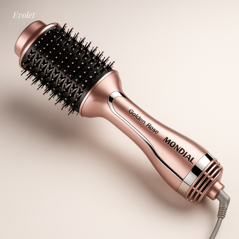 Escova Secadora Mondial Golden Rose Bivolt