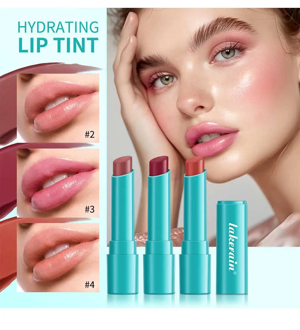 Jelly Solid Lip Tint Cute Hydrating Mirror Red Brown Lipstick Clear Moisturizing Lips Tint Nature Nude Korea Lip Makeup Cosmetic