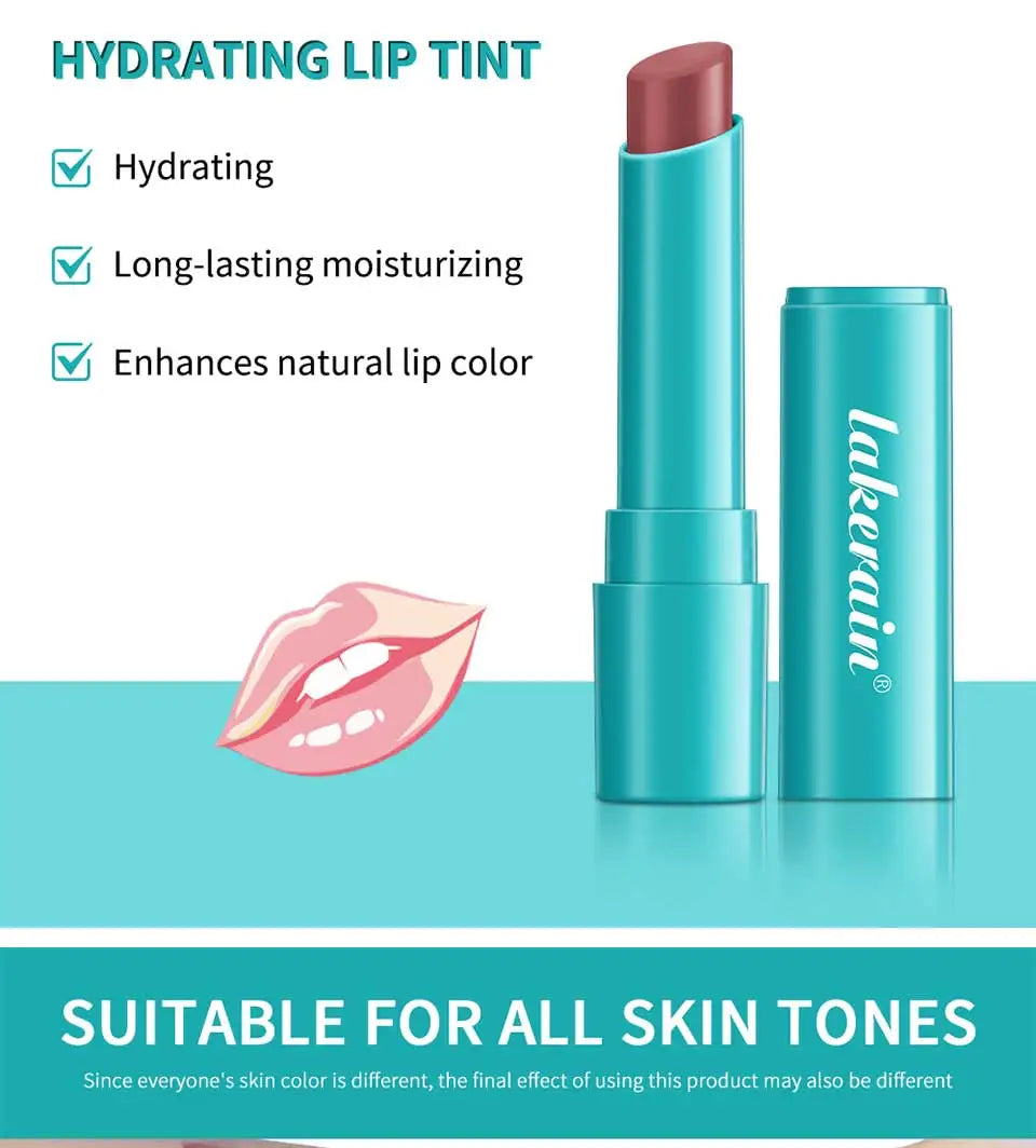 Jelly Solid Lip Tint Cute Hydrating Mirror Red Brown Lipstick Clear Moisturizing Lips Tint Nature Nude Korea Lip Makeup Cosmetic